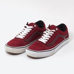 Vans Old Skool Suede RARE Style Red M10